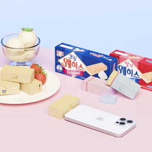 미니덕트 웨하스 도킹형 미니 고속 보조배터리 5000mAh