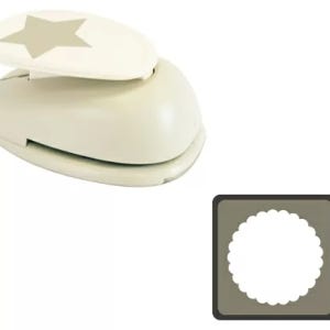 포코스 모양펀치 ReZo R-76 CP-034 물결원