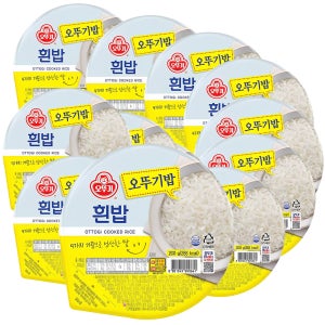 오뚜기 맛있는 즉석밥 오뚜기밥 흰밥12개 200g