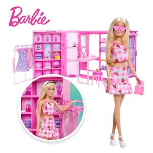 [Npay][BARBIE] 바비인형 패션 드림 옷장 액세서리 세트 DREAM CLOSET DOLL PLAYSET