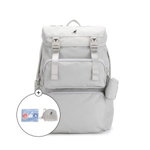 [캉골][N배송] 스쿼드 백팩 1490 라이트그레이 22L