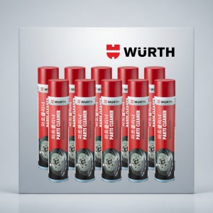 [25년9월최신형+노즐일체형](10개입) WÜRTH 뷔르트 파츠크리너 파트클리너 700ml