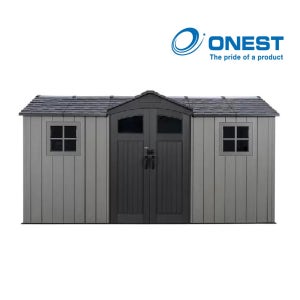 LT60477 라이프타임 야외 전원주택 농막 조립식 플라스틱 창고 농기구 보관함 코스트코