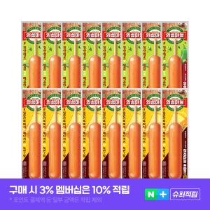 [5/4 순차출고]의성마늘프랑크 65g, 2종 16개 기획 (녹찐치즈 8개+매콤땡초 8개)