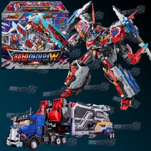 메탈카드봇W 헤비아이언W 변신 로봇 로보트 트레일러 합체 장난감 조카 생일 어린이날 선물