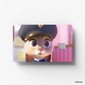 [고스티] 주토피아 - 어린 주디 - 경찰 카드커버