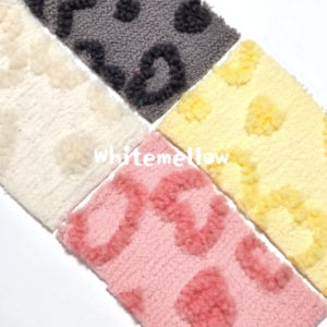 마요 파스텔 왕 부클 양털 하트 자카드 도톰 니트원단 5칼라 다이마루 자가드 엠보싱 볼륨