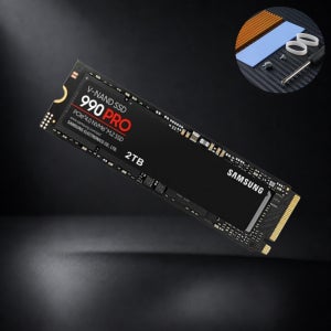삼성 SSD 2테라 990 PRO NVME 저전력 고속SSD 병행수입 2TB