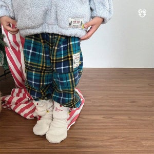 고유 크리스바지 [레드 블루] 크리스마스룩