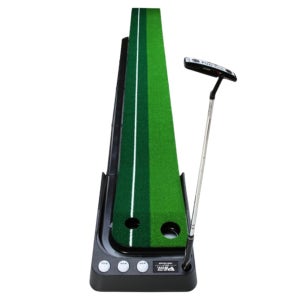 골프 퍼팅 연습기 세트 퍼터 매트 골프채 공 포함 볼 자동리턴 퍼팅기 사무실 실내 가정용
