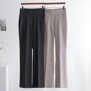 [오픈할인/정상가32800] (S-XL사이즈)모인 밍크 스판 기모 겨울 데일리 체형커버 부츠컷 밴딩 슬랙스