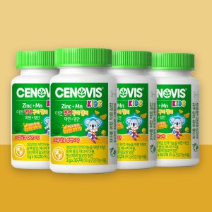 [임박특가] 세노비스 키즈 아연 면역 구미젤리 60구미, 4개