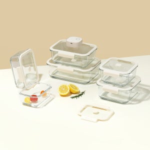 [NEW] 네오플램 글라쎄Z 프로 유리 진공 밀폐용기 (9종세트/14종세트)