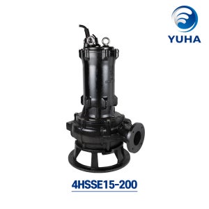 4HSSE15-200 [ 20HP 4극 삼상380V 200mm 주물 ] 대용량이송용 수중대용량이송펌프