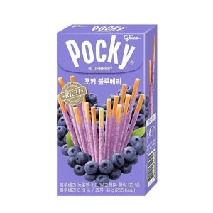 빼빼로데이 사무실 어린이집간식 해태제과 포키 블루베리 41g, 80개
