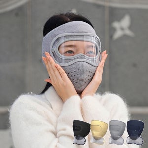 스위스클럽 방한용 고글마스크 4세트 장미화 핫 따숨 캐나다 겨울 스포츠 방한 러닝마스크