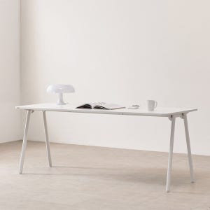 스칸디무드 커렌트 게이밍 컴퓨터 책상 1800x700mm, 오크