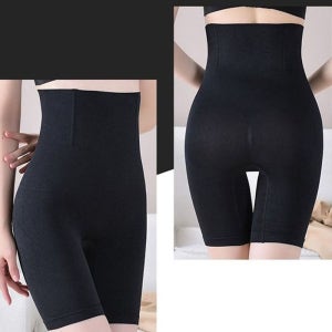 스판 여성 팬티 보정 속옷 언더웨어 사각 2색 뱃살 속옥 힙업 커버