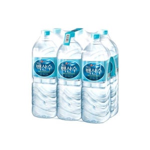 이지하우스 백산수 2L 1팩/6개입 생수 물 무료배송 516772