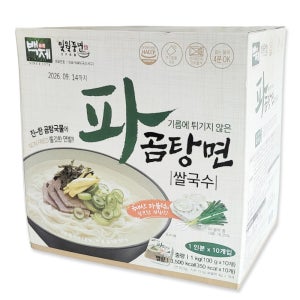 백제 일월풍면 파곰탕면 쌀국수 100g x 10개 코스트코 백제 쌀국수