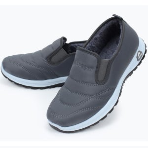 심플 남여 방한 슬립온 겨울 슈즈 털신발 보온 운동화 패딩신발 패딩부츠 남성 신발