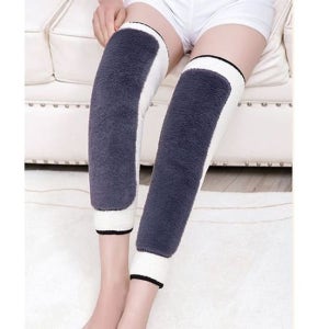 인조털 여성 레그워머 겨울 방한 다리 보온 무릎 토시