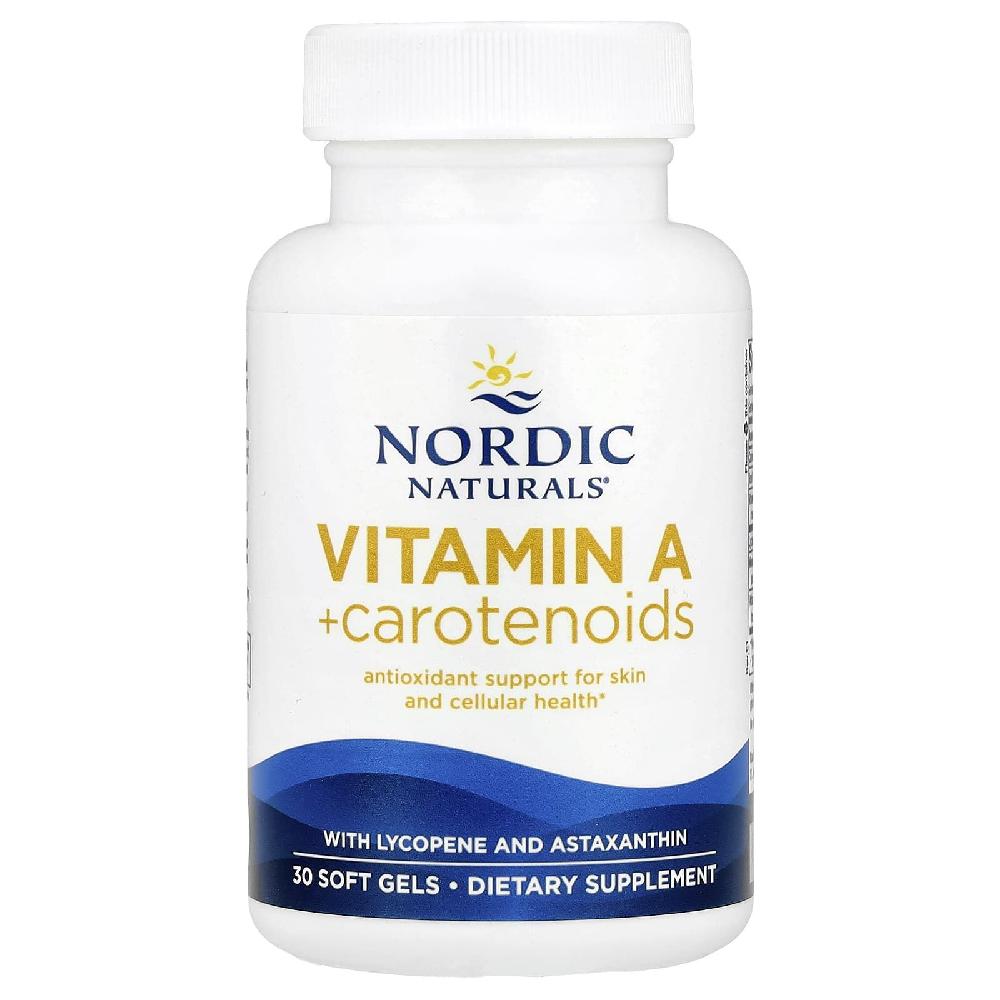 노르딕내추럴스 <b>비타민A 카로티노이드</b> Vitamin A Carotenoids 소프트젤 30정