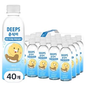 이지하우스 DEEPS 춘식이 미네랄 해양심층수 40개 300ml 671819