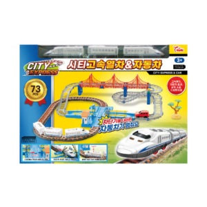 씽크 씨티 고속열차 유아 레일카 기차놀이 장난감