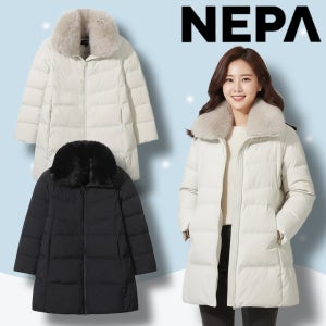 네파 패딩 여성 폭스퍼 가벼운 패딩점퍼 따듯한 구스 다운자켓 7L82073