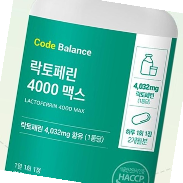 콜라겐 코드밸런스 <b>락토페린</b> 4000 <b>맥스</b>