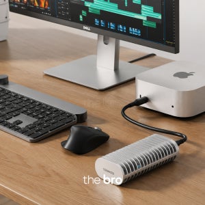 테라마스터 D1 SSD Plus USB4 M.2 NVMe SSD 인클로저 외장케이스