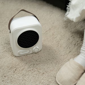미니멀공간 MINI063 온풍기 가정 사무실용 욕실 캠핑용 엣지 화이트