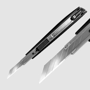 화신 30도 커터칼 고급형 재단 아트 전문 컷터칼 커터칼날 세트 1개