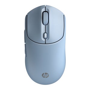 HP 400 무소음 무선 실리콘 컬러플 친환경 마우스 블루