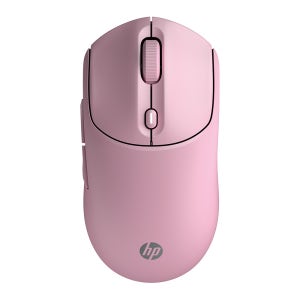 HP 400 무소음 무선 실리콘 컬러플 친환경 마우스 핑크