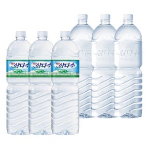 이지하우스 제주 삼다수 생수 먹는샘물 2L 6EA 542923