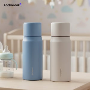 락앤락 리틀럽 마망 분유 보온병 355ml 아기 물병 텀블러
