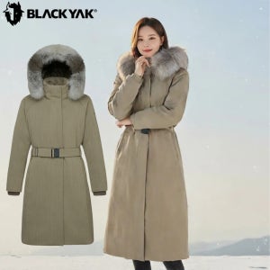 블래걍크 롱패딩 퍼패딩 여성 모나크 울 프리미엄 다운자켓 1BYPAWU542