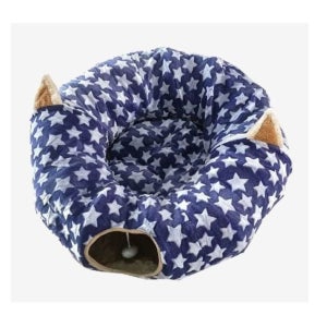 길고양이 방수 집 고양이 강아지 동글이 터널 숨숨집 네이비