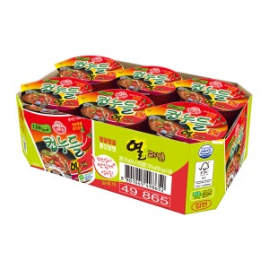 오뚜기 컵누들 열라면 35g 6개