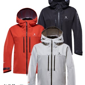 블랙야크 여자 방수 바람막이 하드쉘 후드 여성 D더미작스하드쉘3L자켓