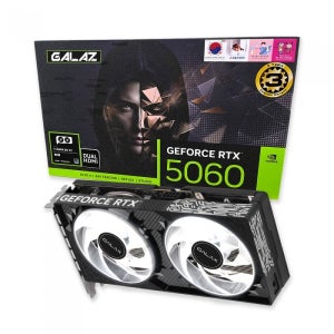 갤럭시 GALAZ 지포스 RTX 5060 BLACK OC V2 D7 8GB DUAL HDMI