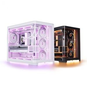 앱코 UD50C 루시드 앰비언트 풀커브드 ARGB BTF 화이트