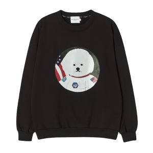 [비욘드클로젯] 뉴 아폴로 23 스웨트 셔츠 블랙