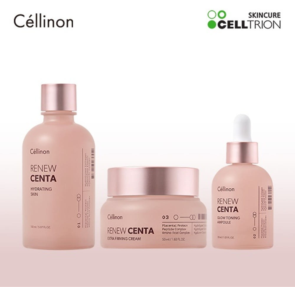 <b>셀트리온 스킨큐어</b> 셀린온 리뉴센타 3종 화장품 세트