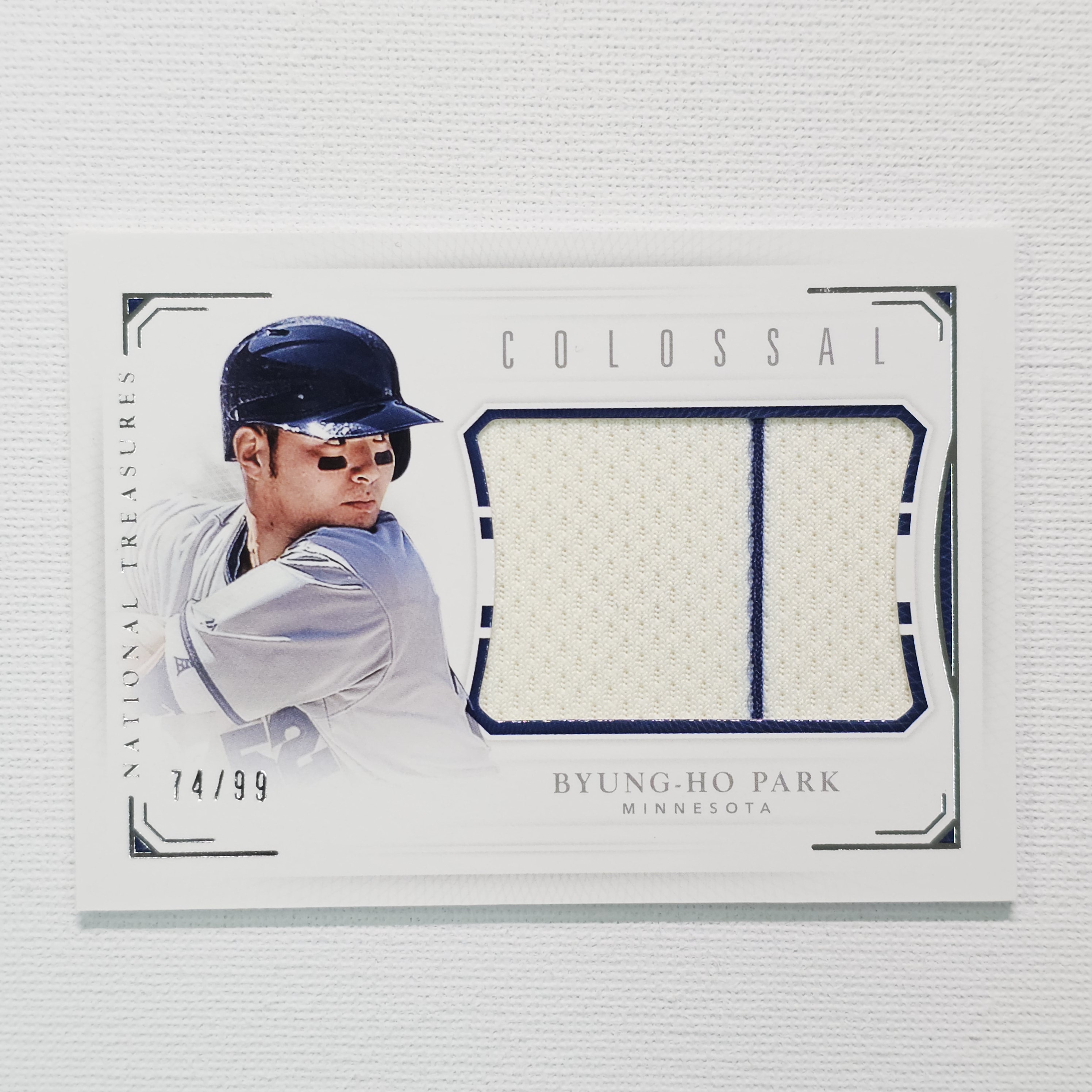 2016 Panini National Treasures Colossal /99 Byung-Ho Park Rookie RC 박병호 야구카드 / MLB-118