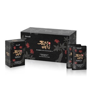 해븐비 진생순베리 30포 3박스 1년 단 한번 4년이상 인삼열매100% 설탕 방부제 제로