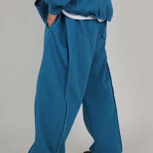 기모 봄합포 데끼 사이드턱팬츠 헬창 스트링조절 3C 빅사이즈 트레이닝 와이드팬츠 커브