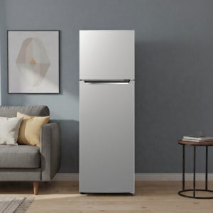 캐리어 1등급 301L 메탈실버 2도어 일반냉장고 KRNT301SEM1